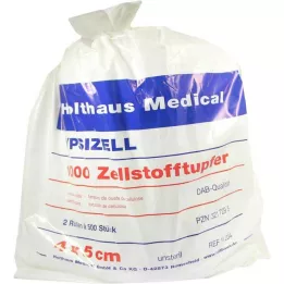 ZELLSTOFFTUPFER Ypsizell 4x5 cm, 1000 kom