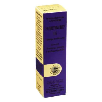 Fomepikehl D 5 kapi, 10 ml
