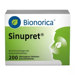 SINUPRET obložene tablete, 200 kom