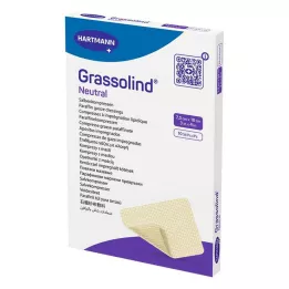 GRASSOLIND Mastne komprese 7,5x10 cm sterilne, 10 kom