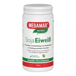 MEGAMAX Sojin protein vanilija u prahu, 400 g