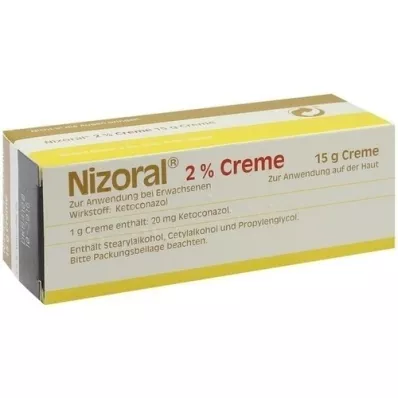 NIZORAL 2% krema 15g, 15 ml