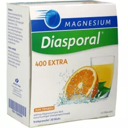 MAGNESIUM DIASPORAL 400 Extra granula za piće, 20 kom