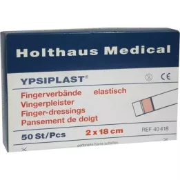 FINGERVERBAND Ypsiplast 2x18 cm elastična koža, 50 kom