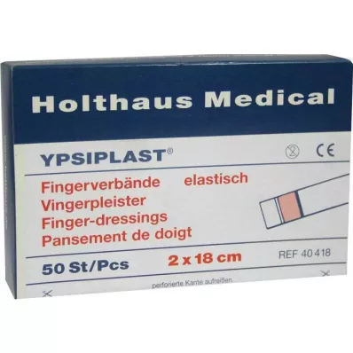 FINGERVERBAND Ypsiplast 2x18 cm elastična koža, 50 kom