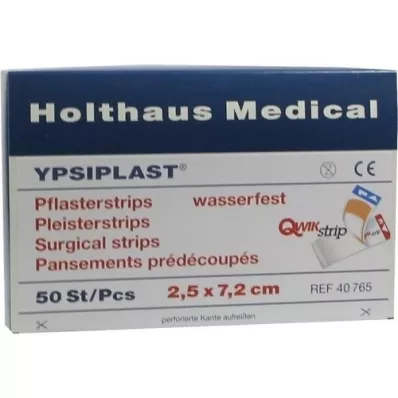 PFLASTERSTRIPS Ypsiplast vodootporan 2,5x7,2 cm, 50 kom