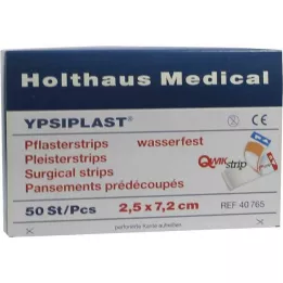 PFLASTERSTRIPS Ypsiplast vodootporan 2,5x7,2 cm, 50 kom