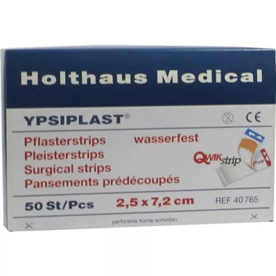PFLASTERSTRIPS Ypsiplast vodootporan 2,5x7,2 cm, 50 kom