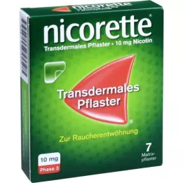 NICORETTE TX Flaster 10 mg, 7 kom