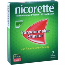 NICORETTE TX Flaster 25 mg, 7 kom