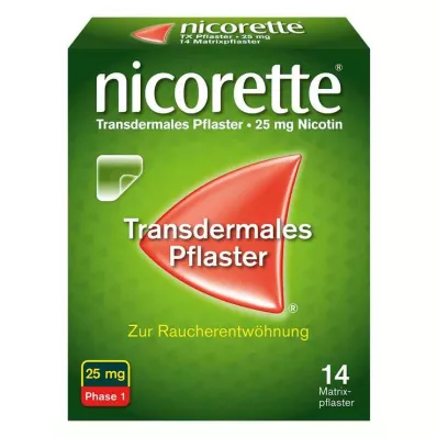 nicorette TX flaster 25 mg, 14 kom