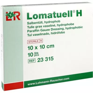 LOMATUELL H mast til 10x10 cm sterilni, 10 kom