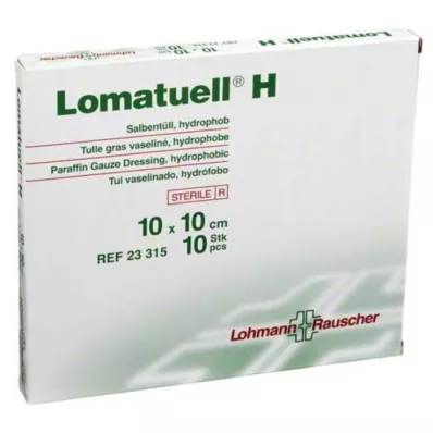 LOMATUELL H mast til 10x10 cm sterilni, 10 kom LOMATUELL H mast til 10x10 cm sterilni, 10 kom