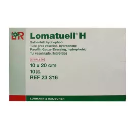 LOMATUELL H mast til 10x20 cm sterilni, 10 kom