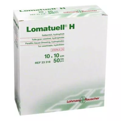 LOMATUELL H mast til 10x10 cm sterilni, 50 kom