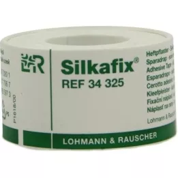 SILKAFIX Klamerica 2,5 cm x 5 m plastični kalem, 1 kom