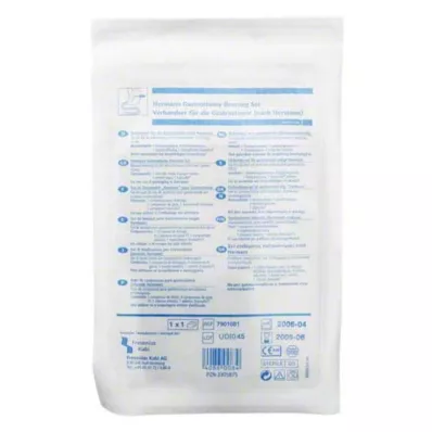 VERBANDSET f.d.Gastrostoma po Herrmannu, 1 sat