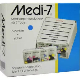 MEDI 7 doza lijeka za 7 dana plava, 1 kom