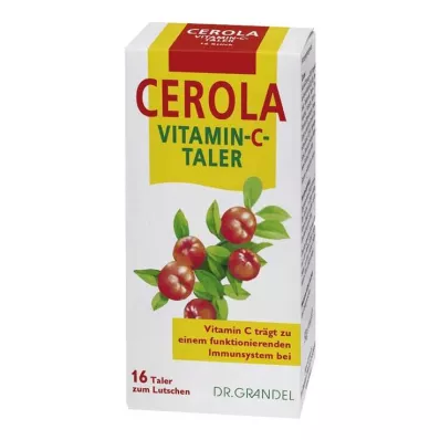 CEROLA Vitamin C Taler Grandel, 16 kom