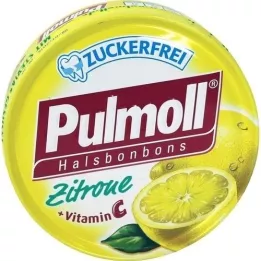 PULMOLL Limun bomboni bez šećera, 50 g