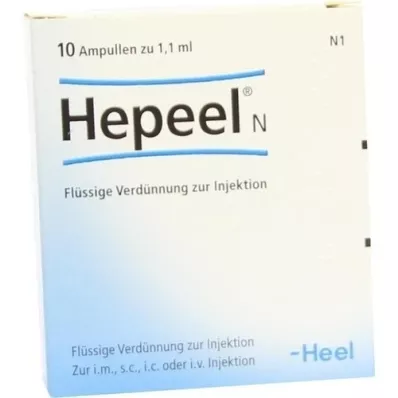 HEPEEL N ampule, 10 kom