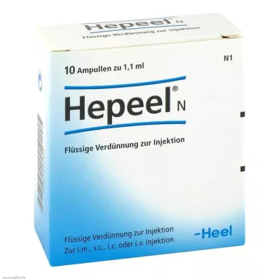 HEPEEL N ampule, 10 kom