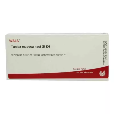 Tunica mucosa nasi Gl D6 ampule (10x1 ml)