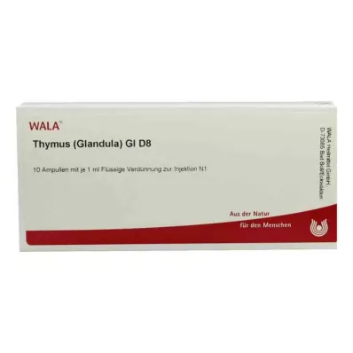 THYMUS GLANDULA GL D 8 ampula, 10X1 ml
