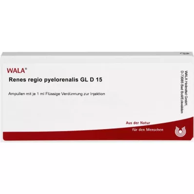 RENES REGIO pyelorenalis GL D 15 ampula, 10X1 ml