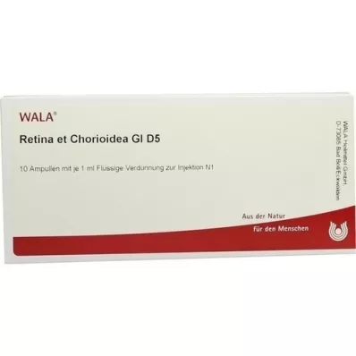 RETINA ET Choroidea GL D 5 ampula, 10X1 ml