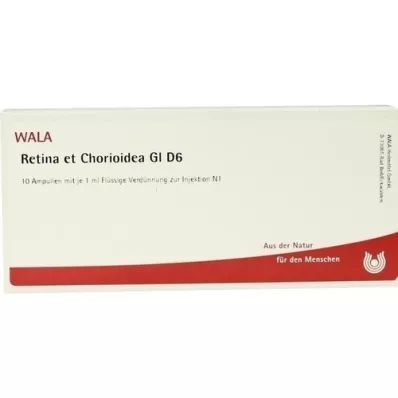 RETINA ET Choroidea GL D 6 ampula, 10X1 ml