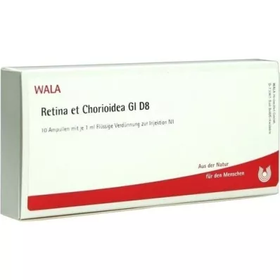 RETINA ET Choroidea GL D 8 ampula, 10X1 ml