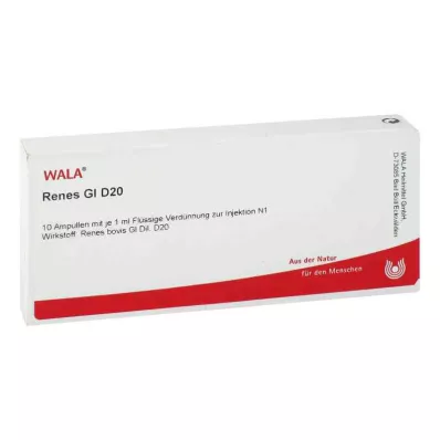 Renes Gl D20 ampule (10x1 ml)
