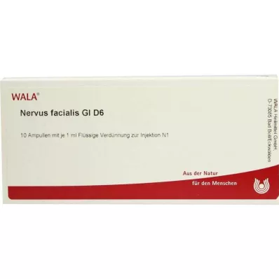 Nervus Facialis GL D 6 ampula, 10X1 ml Nervus Facialis GL D 6 ampula, 10X1 ml