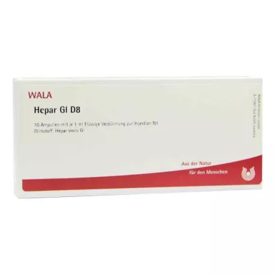HEPAR GL D 8 ampula, 10X1 ml