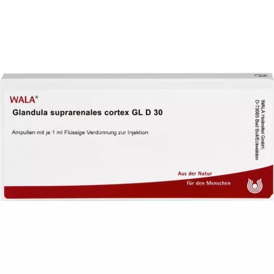 GLANDULA SUPRARENALES korteks GL D 30 ampula, 10X1 ml