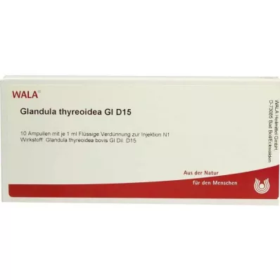 Glandula Thyreoidea GL D 15 ampula, 10X1 ml Glandula Thyreoidea GL D 15 ampula, 10X1 ml