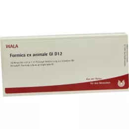 FORMICA EX animale GL D 12 ampula, 10X1 ml