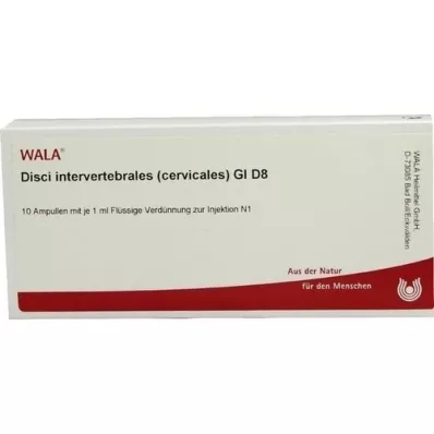 DISCI intervertebral cervicales GL D 8 ampula, 10X1 ml