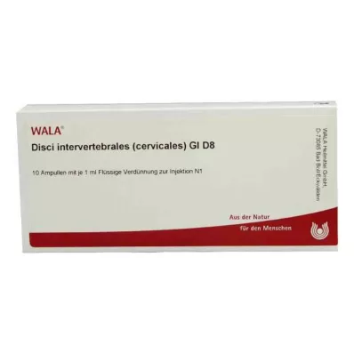 DISCI intervertebral cervicales GL D 8 ampula, 10X1 ml DISCI intervertebral cervicales GL D 8 ampula, 10X1 ml