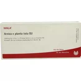 ARNICA E Planta tota D 2 ampule, 10X1 ml