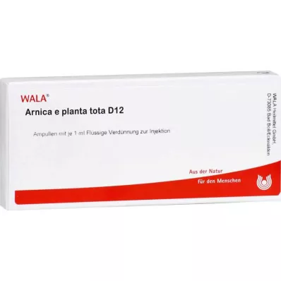 ARNICA E Planta tota D 12 ampula, 10X1 ml