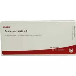 BAMBUSA E NODO D 3 ampule, 10X1 ml