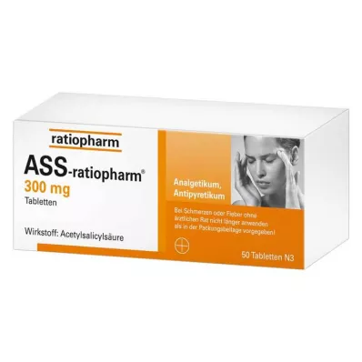 ASS-ratiopharm 300 mg tablete, 50 kom ASS-ratiopharm 300 mg tablete, 50 kom