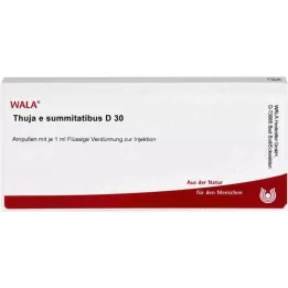 THUJA E SUMMITATIBUS D 30 ampula, 10X1 ml