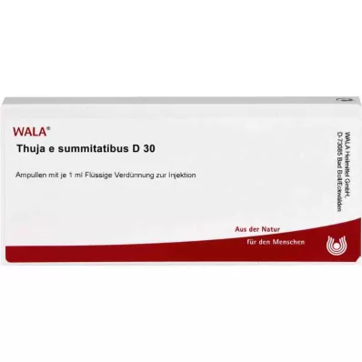 THUJA E SUMMITATIBUS D 30 ampula, 10X1 ml