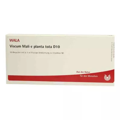 VISCUM MALI e planta tota D 10 ampula, 10X1 ml