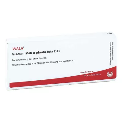 VISCUM MALI e planta tota D 12 ampula, 10X1 ml