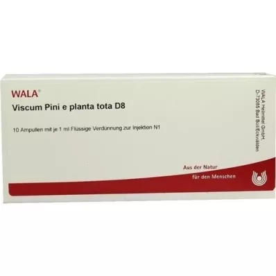 VISCUM PINI e planta tota D 8 ampula, 10X1 ml