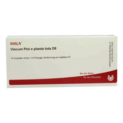 VISCUM PINI e planta tota D 8 ampula, 10X1 ml